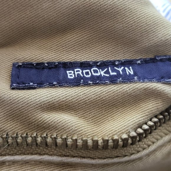 Cremieux Mens Brooklyn Khaki Tan Pants Size 34/32 Neutral Office Business Career - Picture 7 of 11